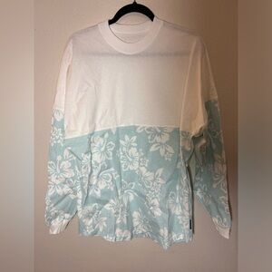 Spirit Jersey Hibiscus Long Sleeve Tee - XS (New Without Tags)